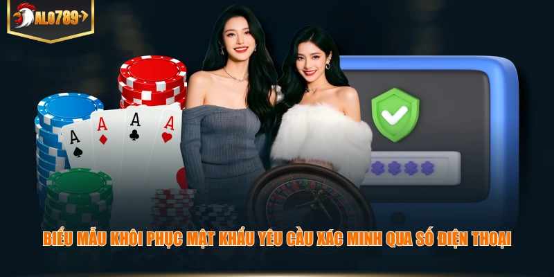 Biểu mẫu khôi phục mật khẩu yêu cầu xác minh qua số điện thoại