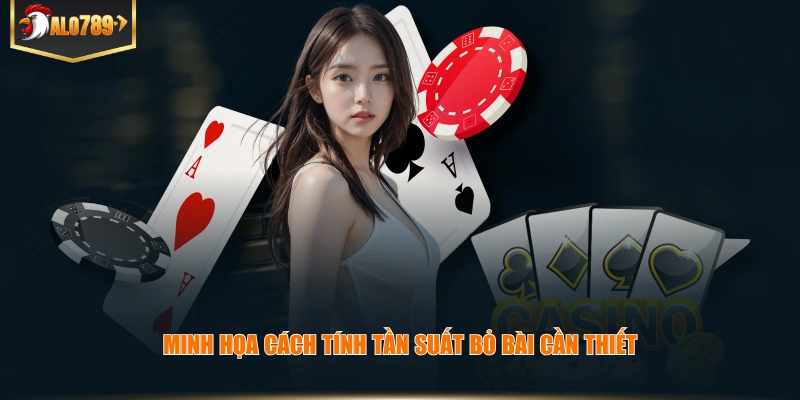 Minh họa cách tính tần suất bỏ bài cần thiết.